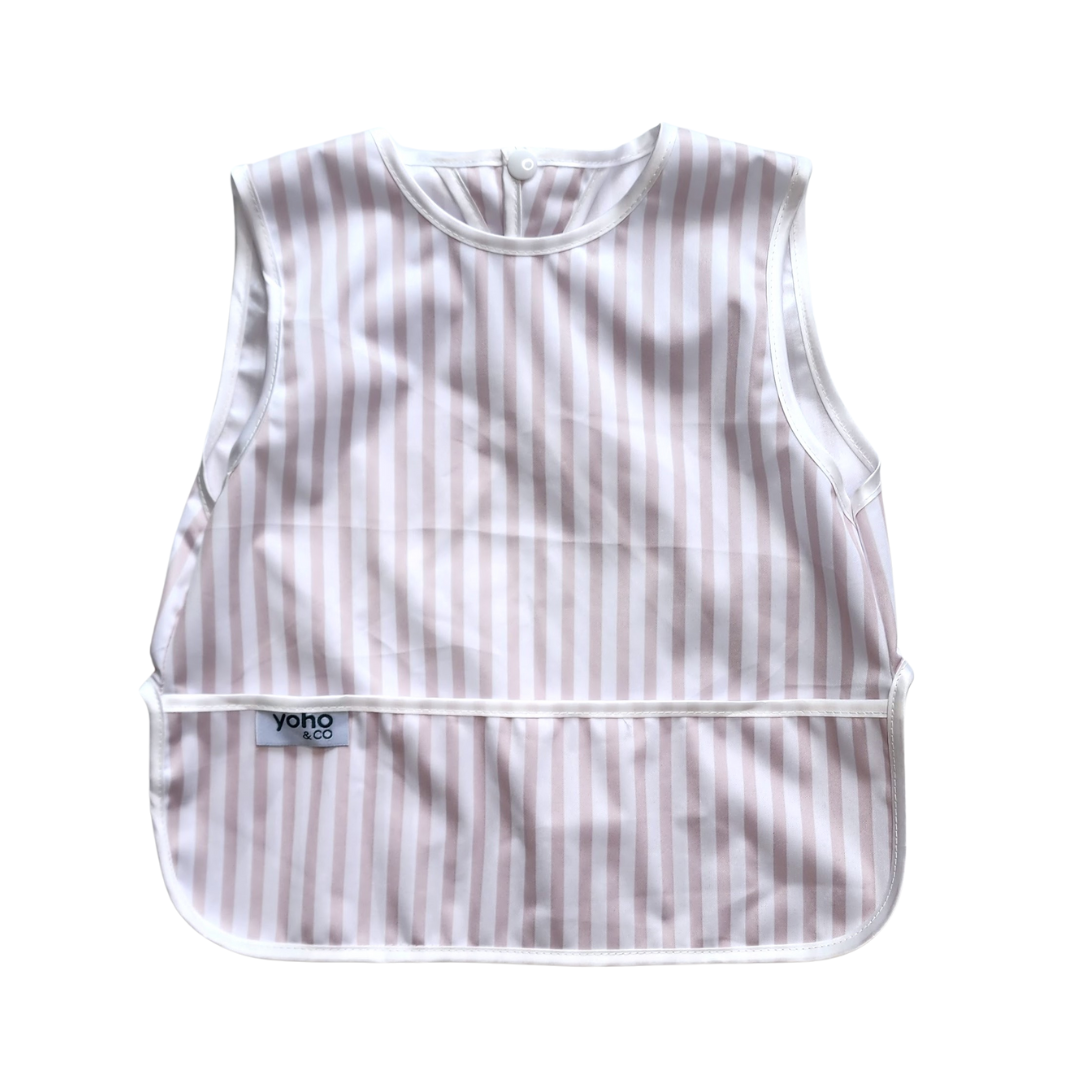 Toddler feeding bib with pocket, easy to clean and adjustable, perfect bib for toddlers