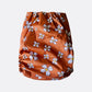 Rusty Reusable Modern Cloth Nappy with Bamboo Terry Insert - Front View - Yoho & Co NZ